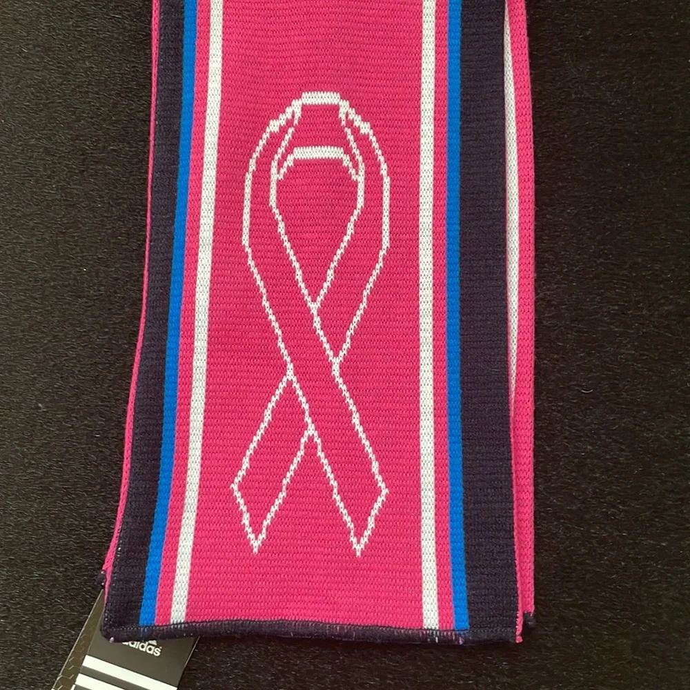 NWT Double Sided Adidas Pink & Black Scarf 🧣 - Picture 3 of 6